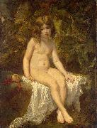 Thomas Couture Little Bather oil painting on canvas